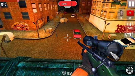 狙击杀手3D现代城市战争中文版